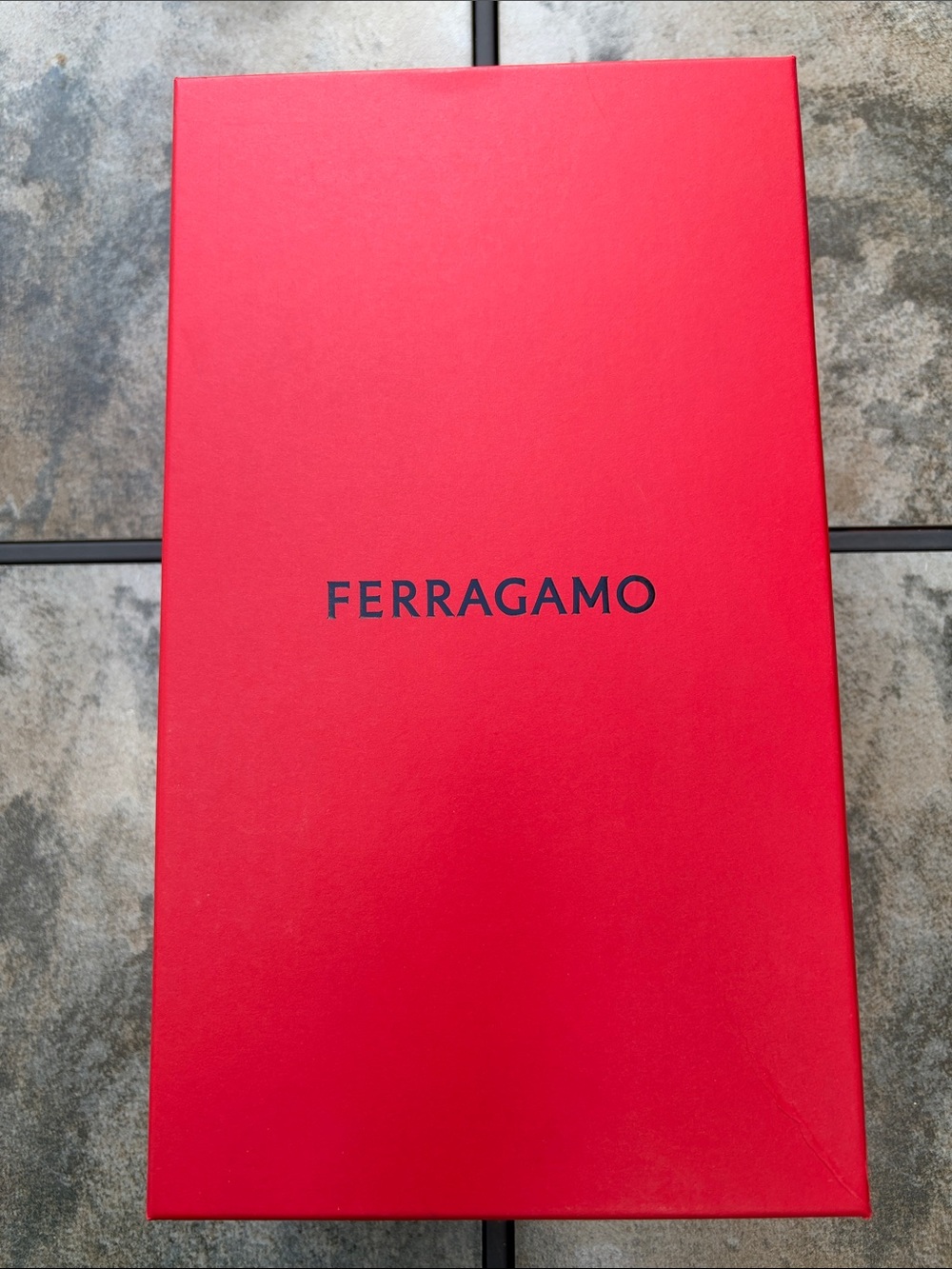 Salvatore Ferragamo Red Signature Accessory Box